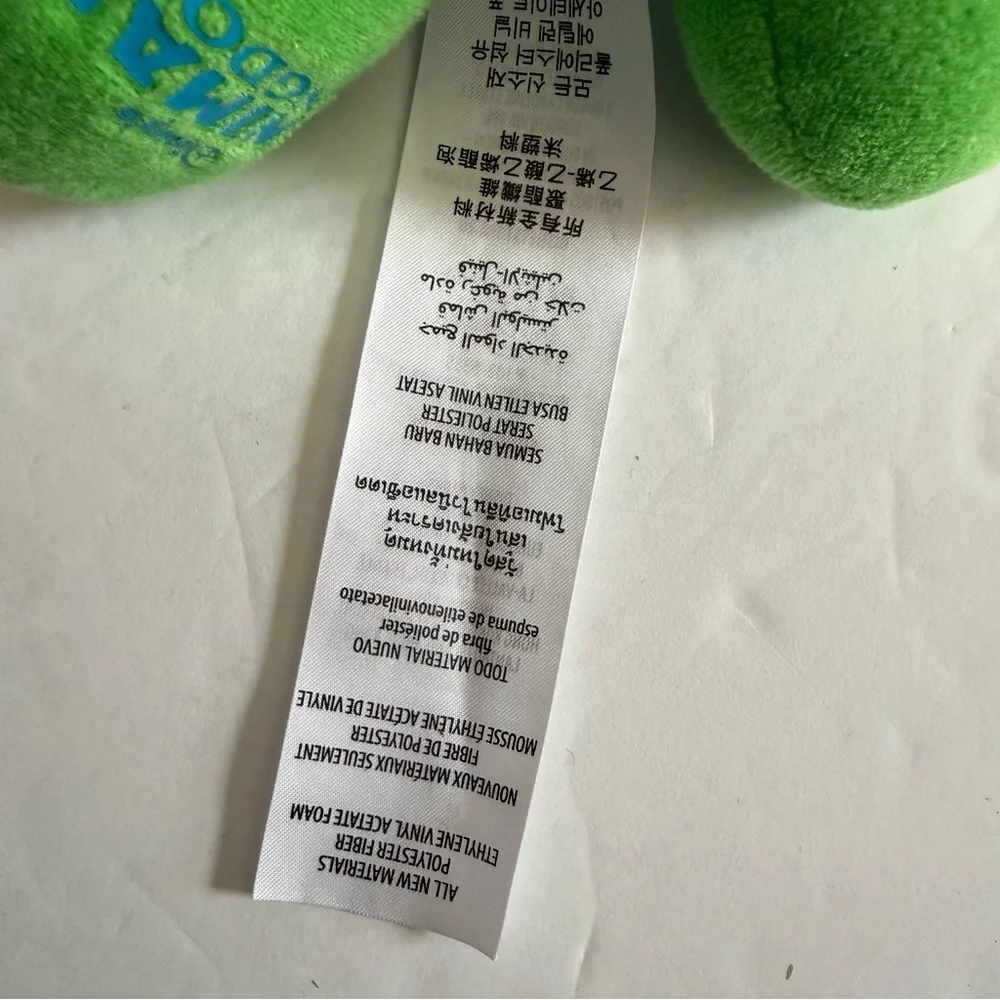 Disney Mickey Mouse Plush Toy - Green, Black, and Blue Stuffed animals 11”